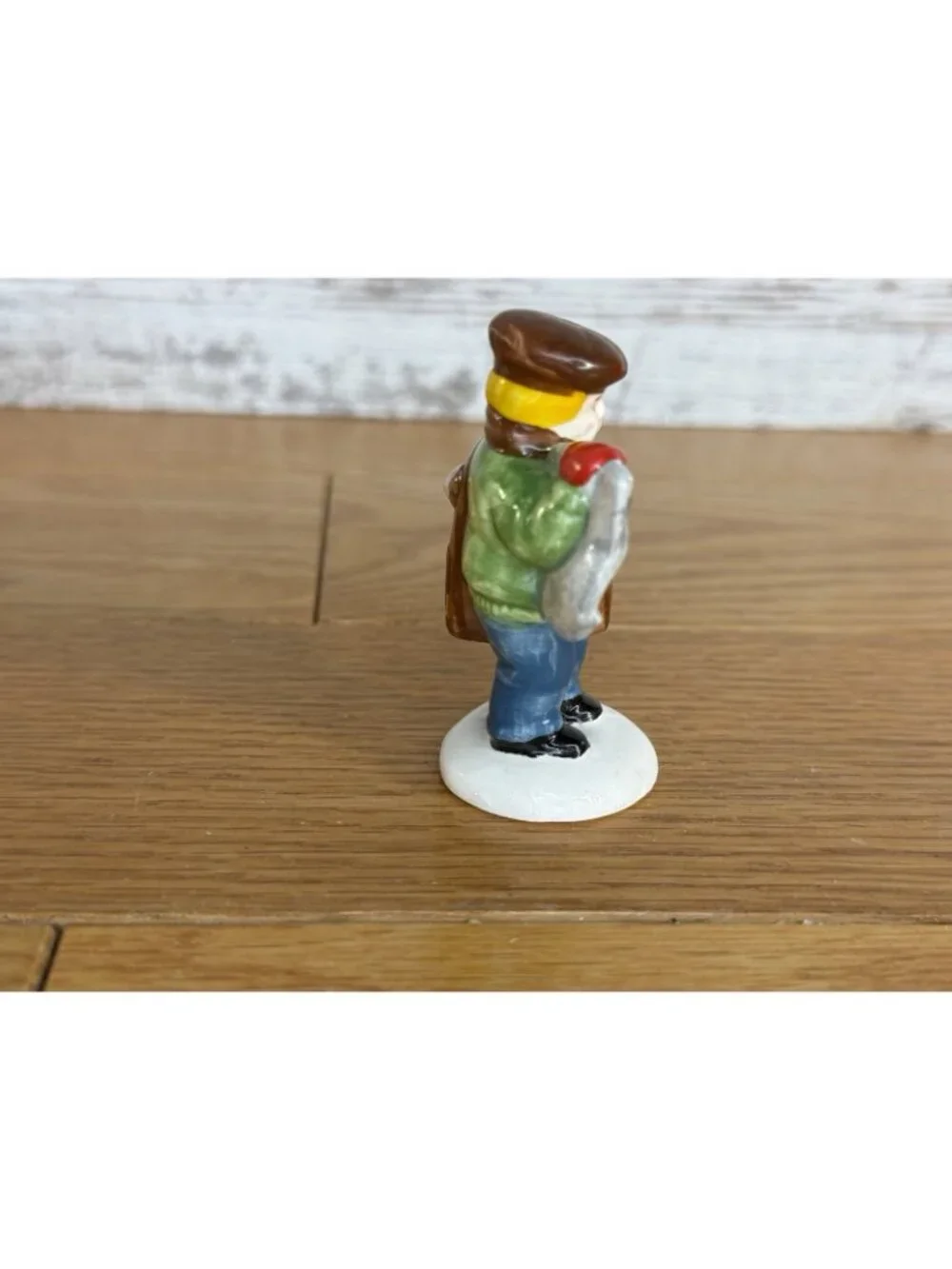 Department 56 Girl Selling Apples and News Boy #5129-2 Snow Village